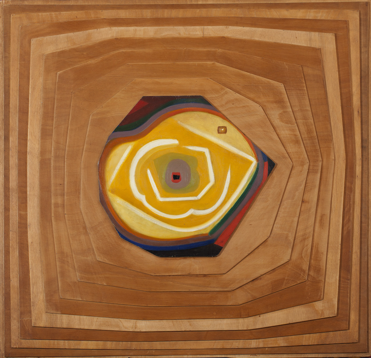 CLOSON, Chrie - 1945 - Huile sur bois - 113 x 118 cm,