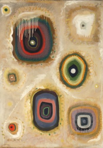 Closon, une entorse au rhytme,1938, huile sur toile,100 x 74 cm