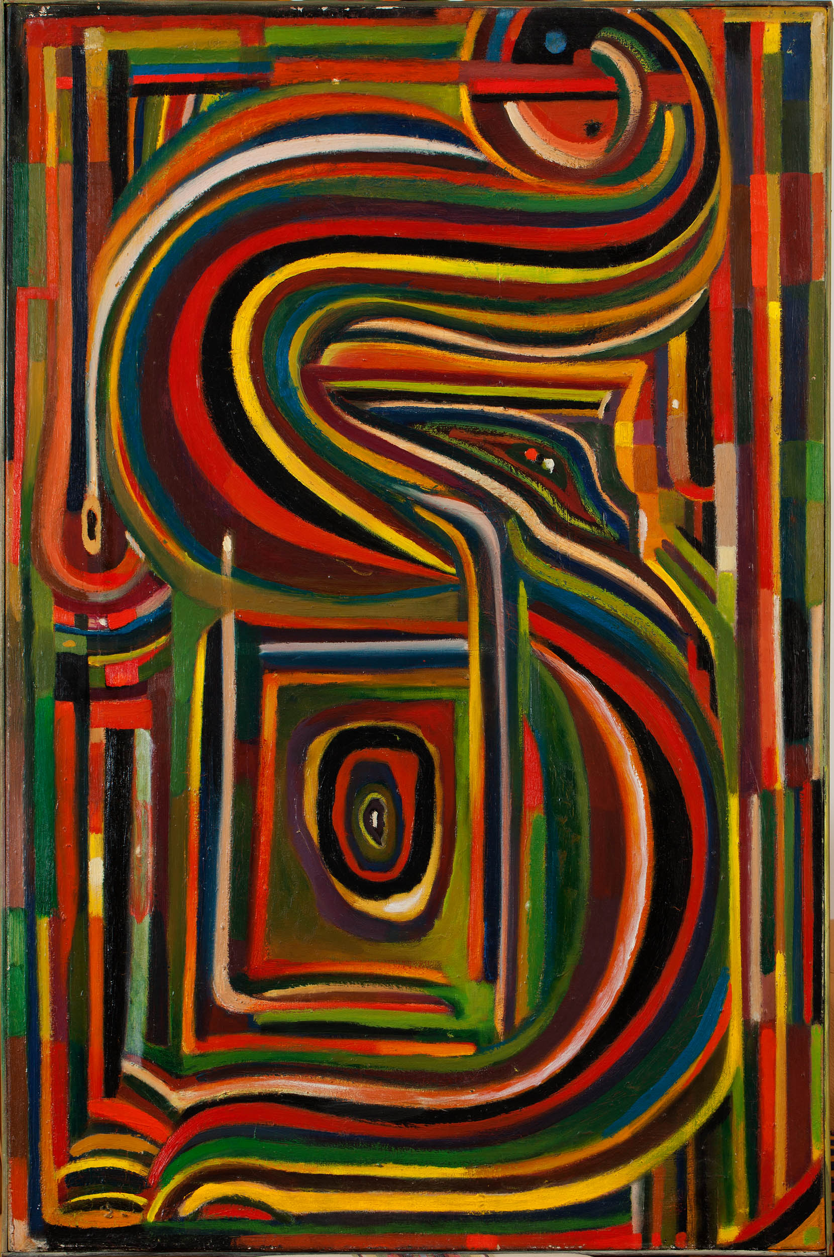 HENRI-JEAN CLOSON_SANS TITRE(F160)_1954-1970_HUILE SUR TOILE_100X66CM