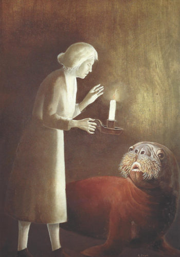 Stanislao LEPRI - Langage Nocturne, 1975, HST, 74 x 51 cm