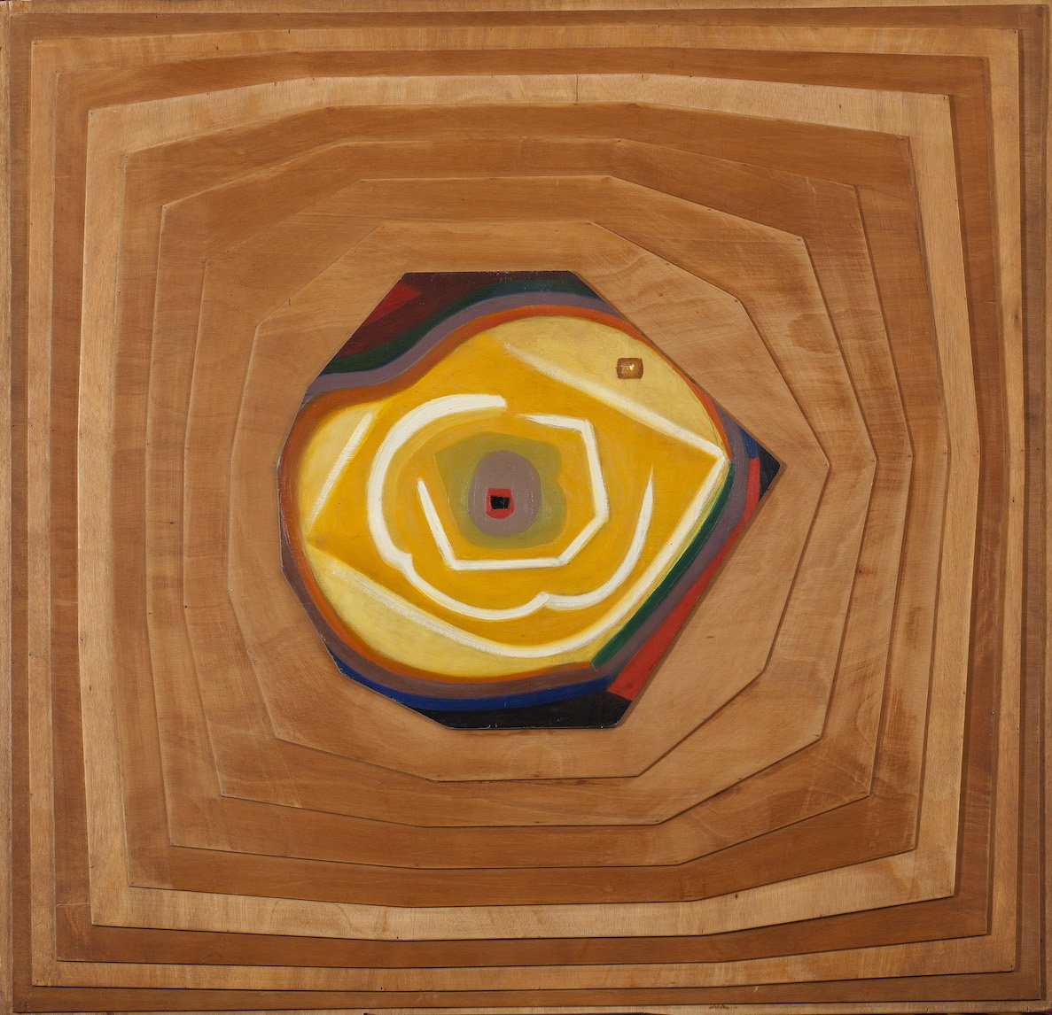 CLOSON, Chrie - 1945 - Huile sur bois - 113 x 118 cm,