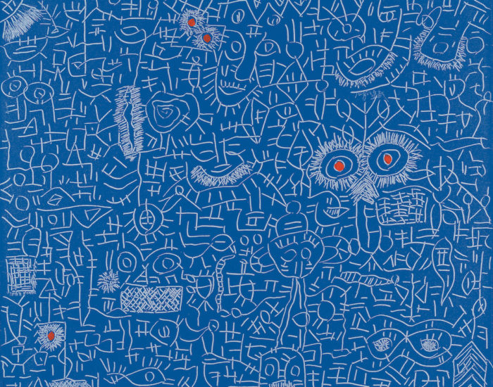 Dong Fang Tuquin - DayDream My chinese Blue - Huile sur toile - 80 x 100 cm - 2007