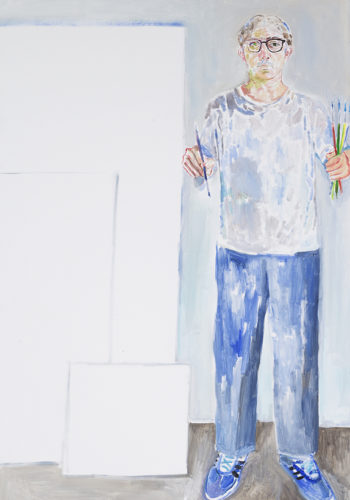 Edouard SACAILLAN, les formats du peintre, 146x97cm, acrylique sur toile, 2015