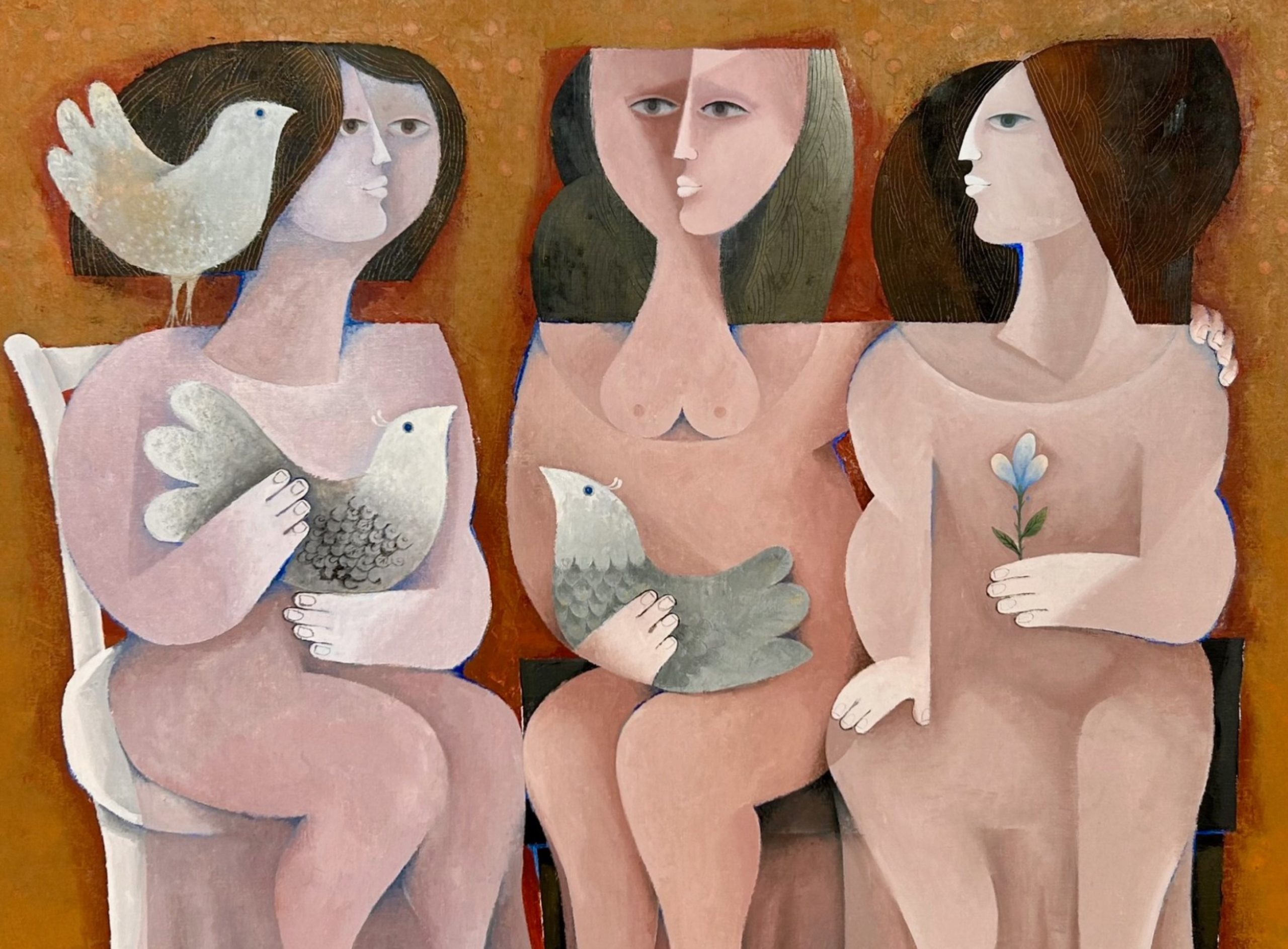 Jumelles et jumelles, 60x80cmsite-2