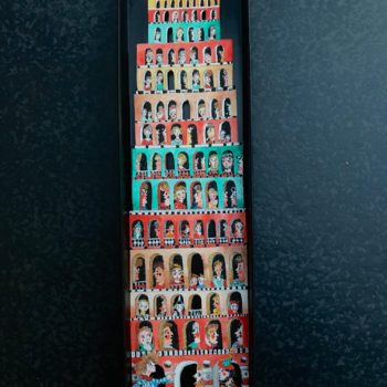 La tour de Babel, 41 x 10,5 cm La tour de Babel, 41 x 10,5 cm