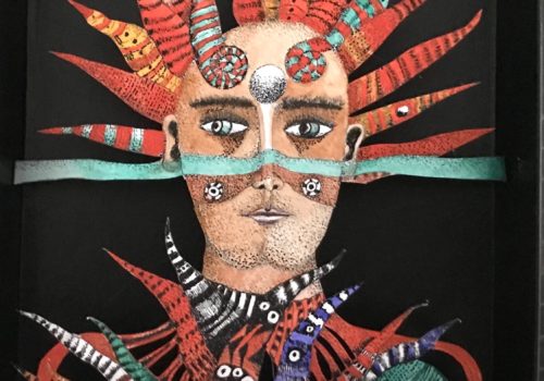 L'homme soleil, 22,5 x 18,5 cm L'homme soleil, 22,5 x 18,5 cm