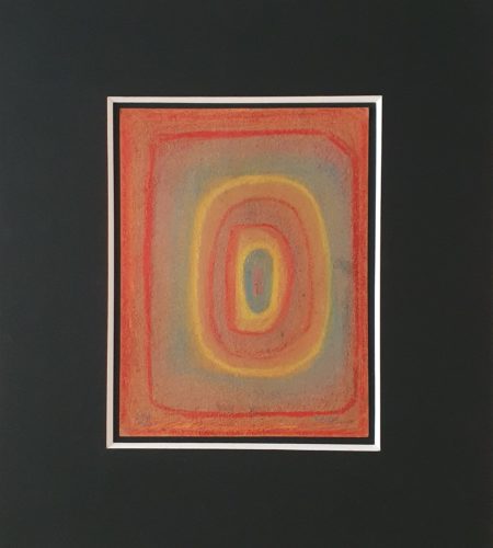 PG20, pastel sur carton, 1930, 28,8 x 21,9 cm