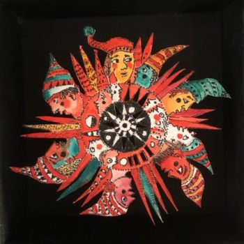 Soleil, 10,5 x 10 cm Soleil, 10,5 x 10 cm